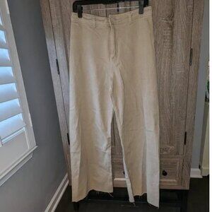 *3 FOR $9* Indefeir Studios Wide Leg High Rise Waisted Unfinished Hem Jean Pant